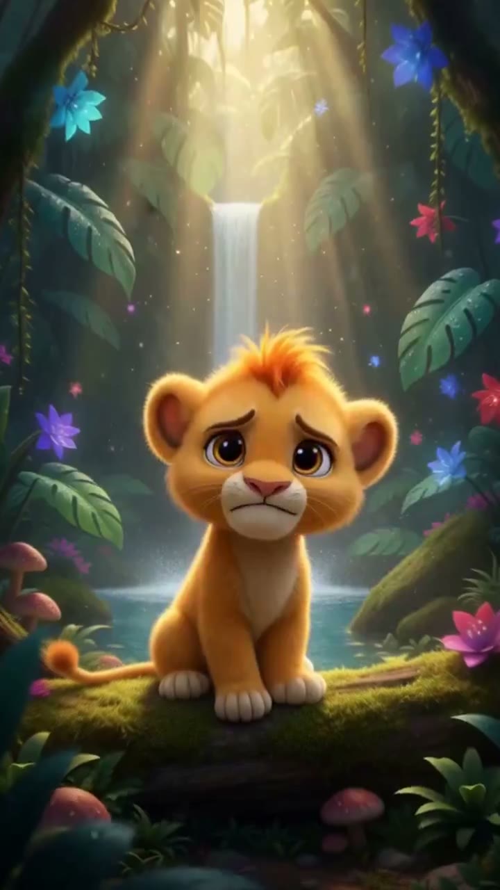 Baby Lion's Jungle Adventure