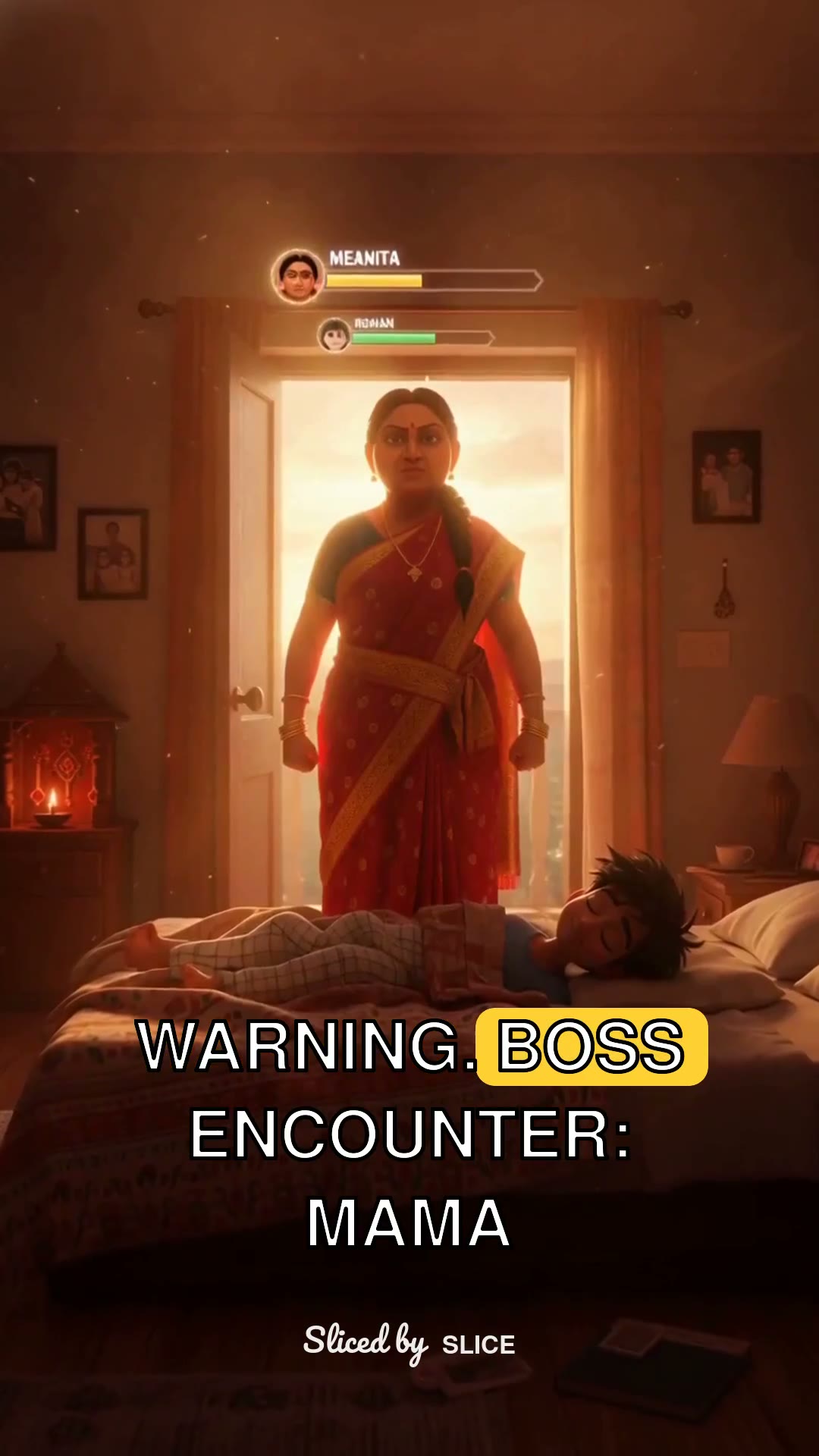 Mom vs Sleepy Teen Boss Fight